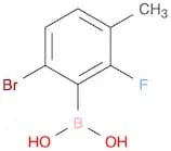6-Bromo-2-fluoro-3-methylphenylboronic acid