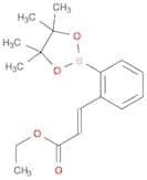 (E)-2-(2-Ethoxycarbonylvinyl)phenylboronic acid, pinacol ester