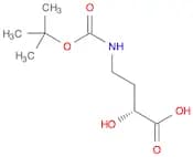 (R)-4-((tert-Butoxycarbonyl)amino)-2-hydroxybutanoic acid