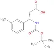 Boc-(s)-3-amino-3-(3-methyl-phenyl)-propionic acid