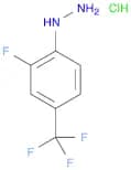 (2-Fluoro-4-(trifluoromethyl)phenyl)hydrazine hydrochloride