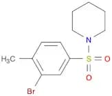 1-(3-BROMO-4-METHYLPHENYLSULFONYL)PIPERIDINE