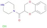 1-(2,3-Dihydro-1,4-benzodioxin-2-ylcarbonyl)piperazine hydrochloride