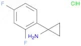 1-(2,4-Difluorophenyl)cyclopropylamine Hydrochloride