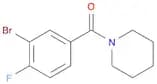 1-(3-Bromo-4-fluorobenzoyl)piperidine