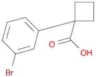 1-(3-Bromophenyl)cyclobutanecarboxylic acid