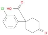 1-(3-Chlorophenyl)-4-oxocyclohexanecarboxylic acid