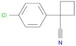 1-(4-chlorophenyl)cyclobutane-1-carbonitrile