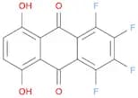 1,2,3,4-Tetrafluoro-5,8-dihydroxyanthraquinone