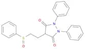 4-[2-(benzenesulfinyl)ethyl]-1,2-diphenylpyrazolidine-3,5-dione