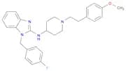 1-[(4-Fluorophenyl)methyl]-N-[1-[2-(4-methoxyphenyl)ethyl]-4-piperidinyl]-1H-benzimidazol-2-amine