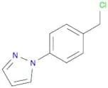 1-(4-(Chloromethyl)phenyl)-1H-pyrazole