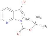 tert-Butyl 3-bromo-1H-pyrrolo[2,3-b]pyridine-1-carboxylate