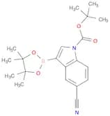 1-BOC-5-cyanoindole-3-boronic acid, pinacol ester