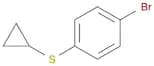 1-Bromo-4-cyclopropylthiobenzene