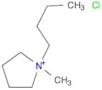 Pyrrolidinium, 1-​butyl-​1-​methyl-​, chloride (1:1)