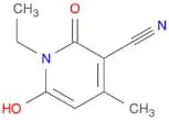 1-Ethyl-6-hydroxy-4-methyl-2-oxo-1,2-dihydropyridine-3-carbonitrile