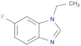 1-Ethyl-6-fluorobenzoimidazole