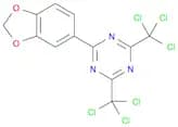 2-(3,4-Methylenedioxyphenyl)-4,6-Bis(Trichloromethyl)-1,3,5-Triazine