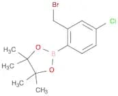2-Bromomethyl-4-chlorophenylboronic acid, pinacol ester