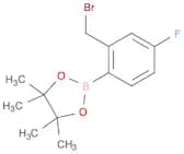 2-Bromomethyl-4-fluorophenylboronic acid, pinacol ester