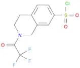 2-(2,2,2-trifluoroacetyl)-1,2,3,4-tetrahydroisoquinoline-7-sulfonyl chloride