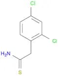 2-(2,4-dichlorophenyl)ethanethioamide