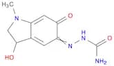 2-(3-Hydroxy-1-methyl-6-oxo-2,3-dihydro-1H-indol-5(6H)-ylidene)hydrazinecarboxamide
