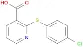 2-((4-Chlorophenyl)thio)nicotinic acid