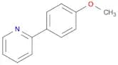 2-(4-Methoxyphenyl)pyridine
