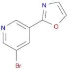 2-(5-Bromopyridin-3-yl)oxazole