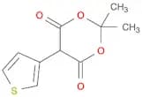 2,2-Dimethyl-5-(thiophen-3-yl)-[1,3]dioxane-4,6-dione
