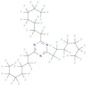 2,4,6-Tris(pentadecafluoroheptyl)-1,3,5-triazine