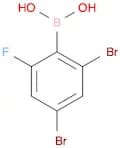 2,4-Dibromo-6-fluorophenylboronic acid