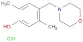 2,5-Dimethyl-4-(4-morpholinylmethyl)phenol hydrochloride hydrate