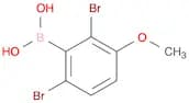 (2,6-Dibromo-3-methoxyphenyl)boronic acid