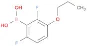 (2,6-Difluoro-3-propoxyphenyl)boronic acid