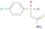 2-(4-chlorobenzenesulfonyl)ethanethioamide