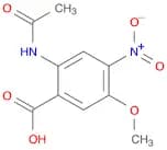 2-Acetamido-5-methoxy-4-nitrobenzoic acid