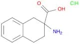 2-Amino-1,2,3,4-tetrahydro-naphthalene-2-carboxylic acid, HCl
