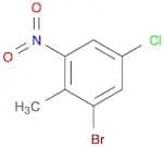 1-Bromo-5-chloro-2-methyl-3-nitrobenzene