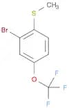 2-Bromo-1-(methylthio)-4-(trifluoromethoxy)benzene