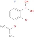2-Bromo-6-fluoro-3-isopropoxyphenylboronic acid