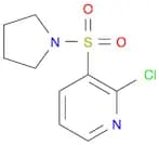 2-Chloro-3-(pyrrolidin-1-ylsulfonyl)pyridine
