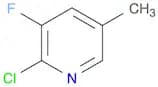 2-Chloro-3-fluoro-5-methylpyridine