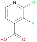 2-Chloro-3-fluoroisonicotinic acid