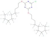 2-Chloro-4,6-bis[3-(perfluorohexyl)propyloxy]-1,3,5-triazine