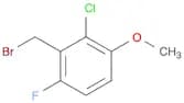 2-Chloro-6-fluoro-3-methoxybenzyl bromide