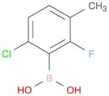 2-Chloro-6-fluoro-5-methylphenylboronic acid
