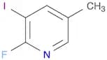 2-Fluoro-3-iodo-5-methylpyridine